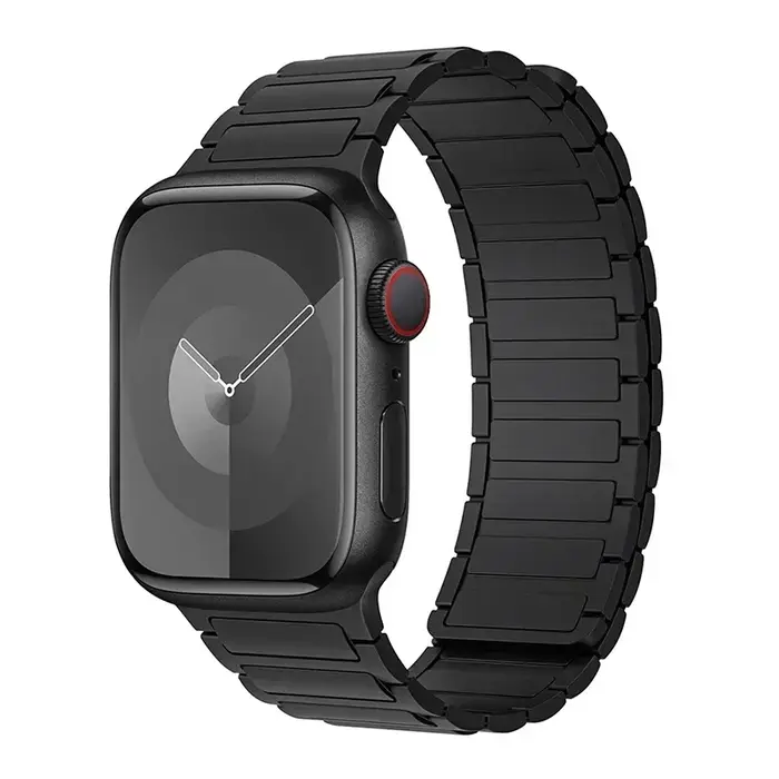 Bracelet en silicone pour Apple Watch, boucle magnétique pour Apple Watch Band, 44mm, 40mm, 49mm, 45