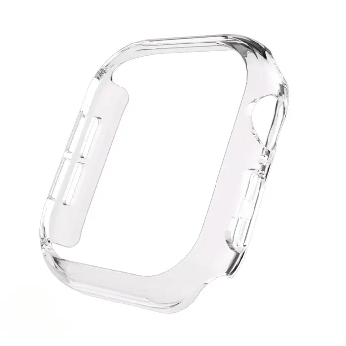 Étui transparent résistant aux chocs avec découpes pour Apple Watch Series 11