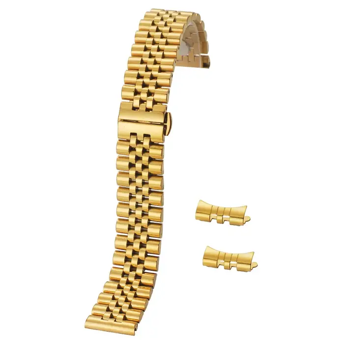 Bracelet de montre Fit Datejust Log Series Jubilee, 12 13 14 16 17 18 19 20 21 22mm, bracelet en acier inoxydable, interface à arc plat