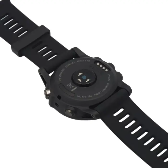 Montre GPS d'extérieur Garmin Fenix 3 HR/Fenix 3 HR Sapphire avec moniteur de fréquence cardiaque et suivi d'activité