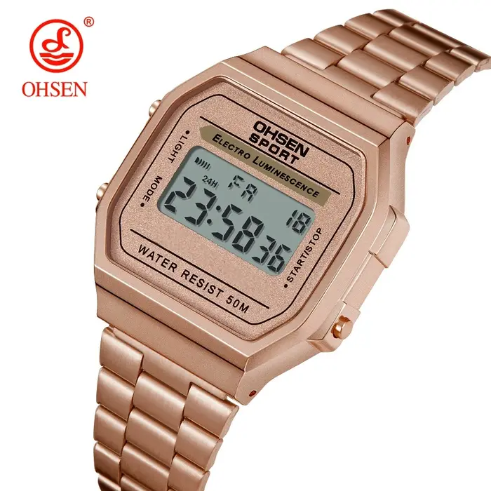 Montre numérique pour femmes OHSEN