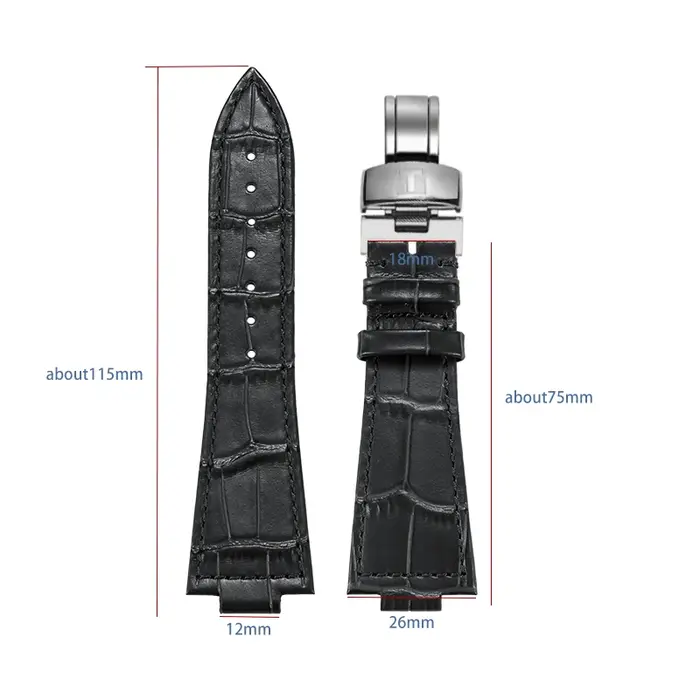 Bracelet de montre convexe