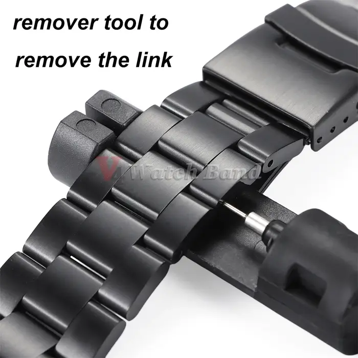 Bracelet de montre sport pour homme à extrémités courbes pour Seiko 5 SKX009/007