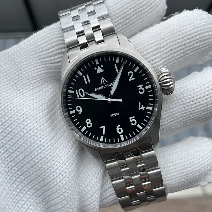 STEELDIVE – montre pilote pour hommes