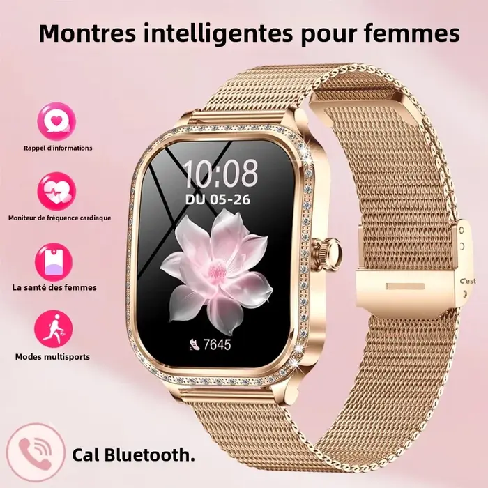 Montre connectée pour femmes