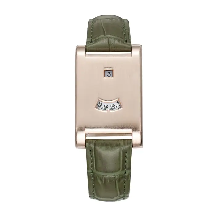 Montre à quartz carrée minimaliste tendance pour femmes
