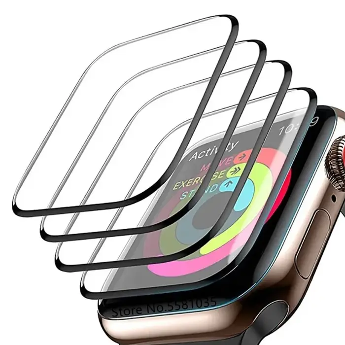 Protecteur d'écran pour Apple Watch série 9 8 7 6 SE 5 4 3