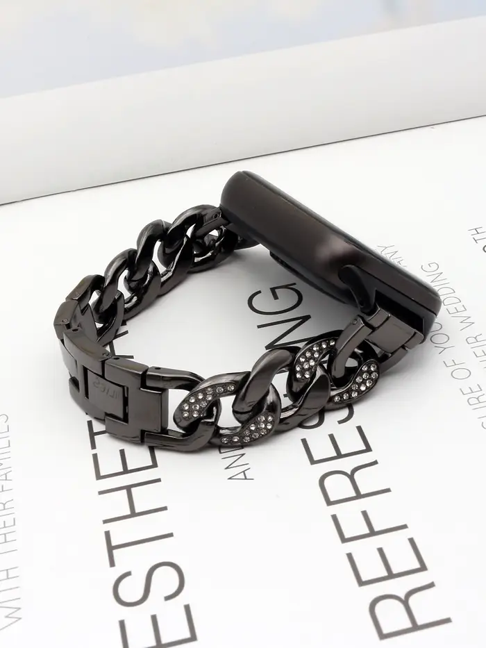 Bracelet de montre pour Xiaomi Smart Band 9 Pro/ 8 Pro/ 10 Pro/ Redmi Watch 6/5/4, bracelet pour femmes, réglable, bijoux brillants