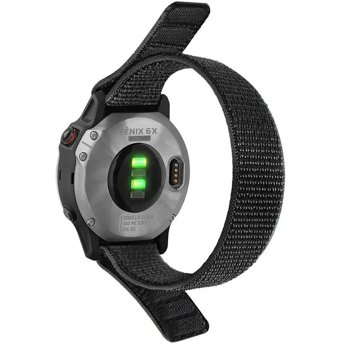 YAYUU 20 22 26mm boucle bracelet de montre en Nylon pour Garmin Fenix 7X 6X Pro 7 7S 6 6S 5X 5 5S Plus/Venu 2 Plus