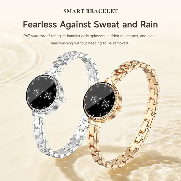 Montre connectée élégante pour femmes