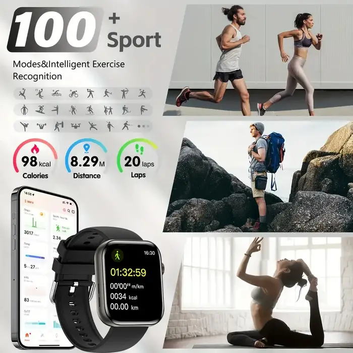 Pour montre IOS série 11 hommes femmes