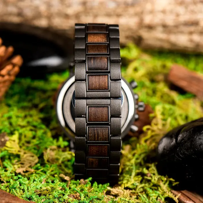 BOBO BIRD bois hommes montre Relogio Masculino Top marque de luxe élégant chronographe montres militaires