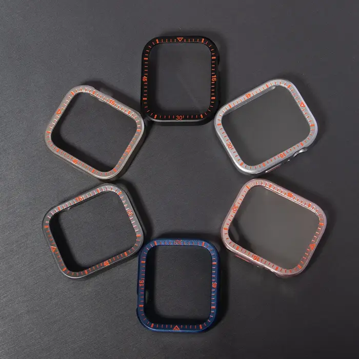 Verre trempé + étui pour Apple Watch