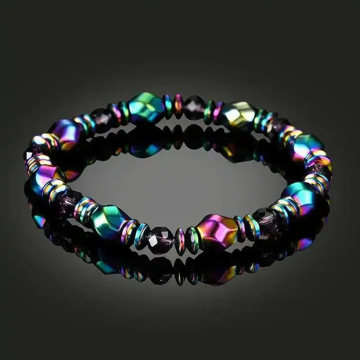 Bracelet d'énergie magnétique coloré pour homme
