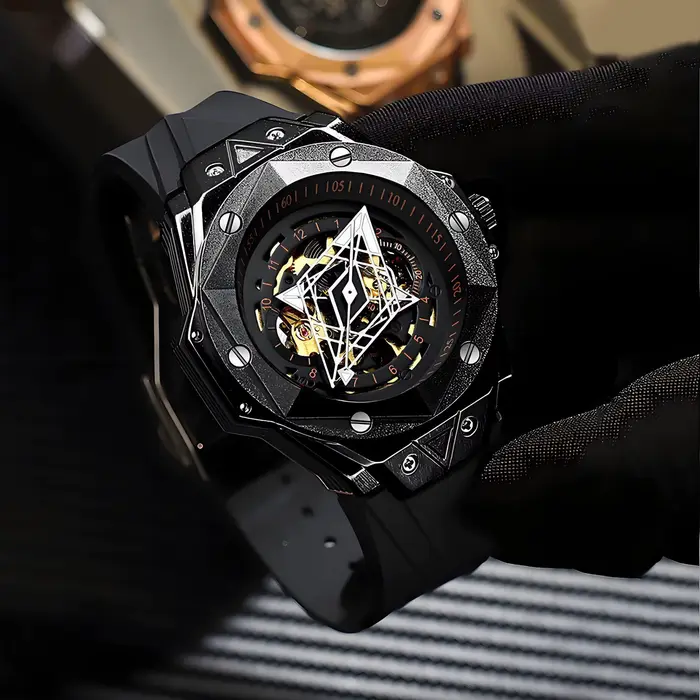 Montre homme automatique de luxe BINBOND
