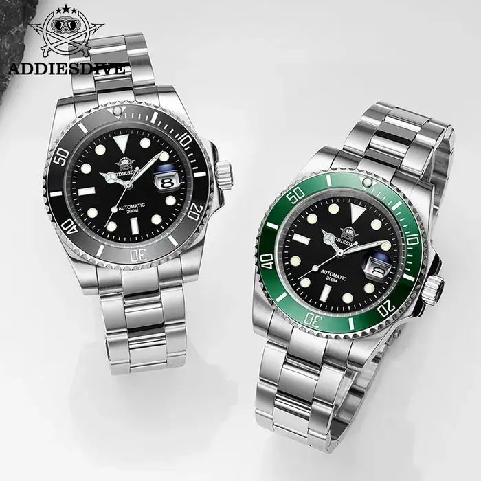 ADDIESDIVE montre automatique de luxe pour hommes 8215