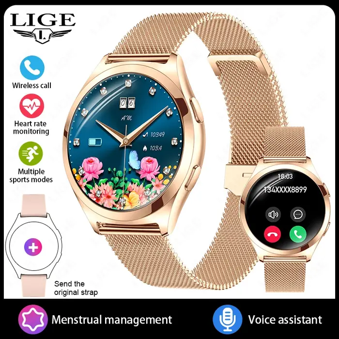 Nouvelle montre connectée LIGE pour femmes