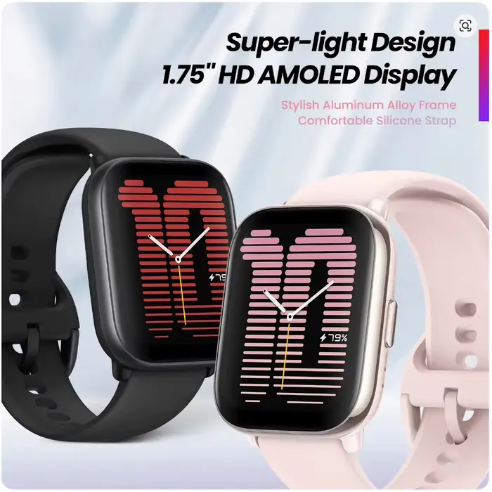 Montre connectée Amazfit Active 42 mm - Design ultra-léger