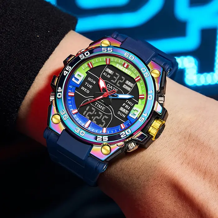 SMAEL Nouvelle Montre Digitale Militaire pour Homme