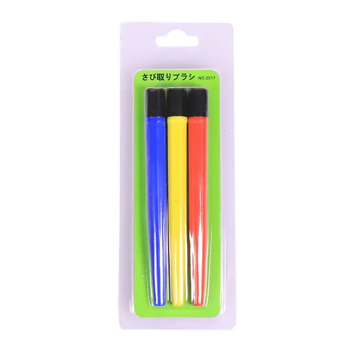 Brosse de nettoyage pour mouvement de montre, stylo à brosse en fibre de verre/laiton/fil d'acier, forme de stylo, outil de polissage et de nettoyage pour pièces de montre