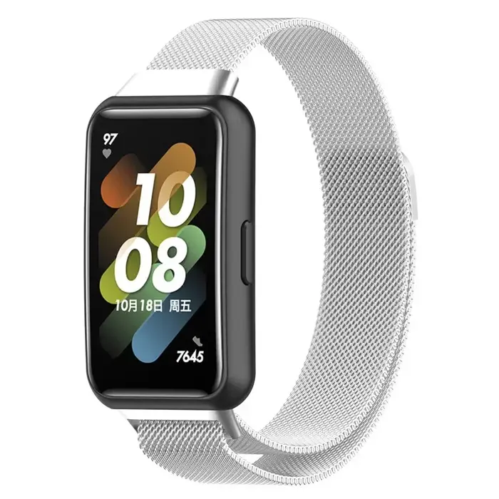 Bracelet magnétique en métal pour Huawei Band 10 9 8 7 6 Pro