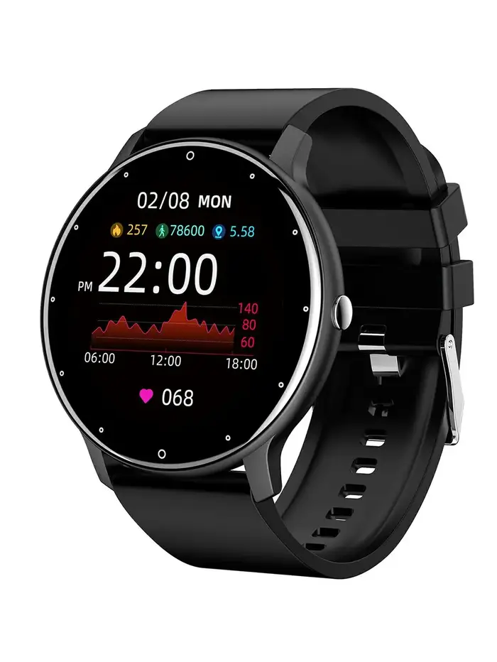 ZL02 montre intelligente plein écran Sport Fitness montre IP67 étanche rappel d'information montre m