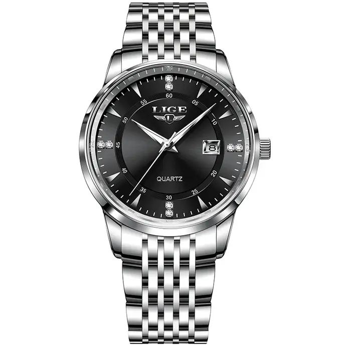 Montres pour femmes LIGE, montre à quartz tendance pour femmes, marque haut de gamme, étanche, lumineuse, date, chronographe, Relogios Feminino + boîte