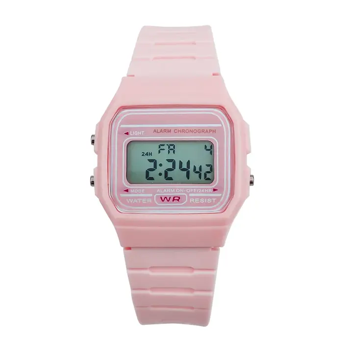 Vente chaude femmes LED montre électronique numérique multifonctionnel en plein air Simple loisirs hommes