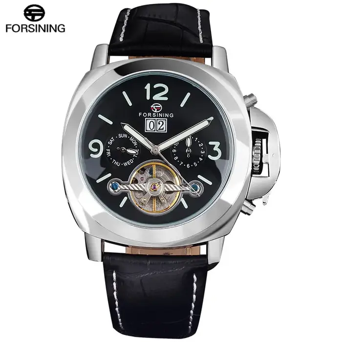 Forsining-Montre mécanique automatique pour homme