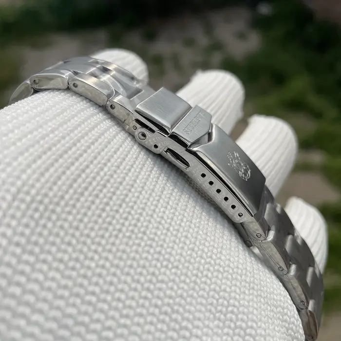 STEELDIVE SD1970 Bracelet de remplacement de montre de plongée automatique tortue 20MM boucle entièrement brossée signée fermoir pliant avec sécurité