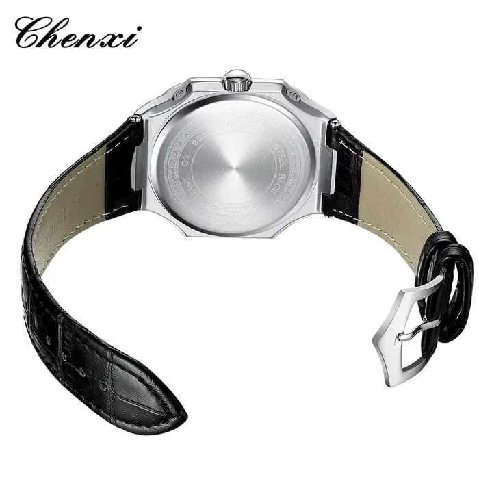 CHENXI montres pour hommes de haute qualité en cuir