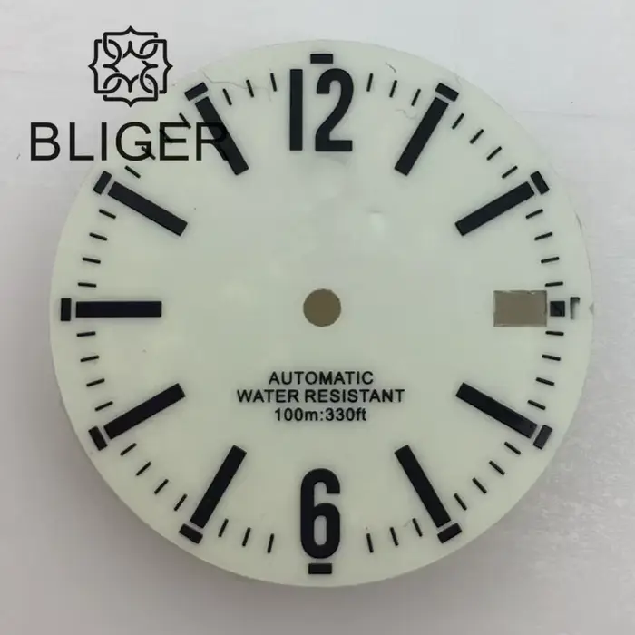 BLIGER – cadran de montre Super lumineux de 29mm