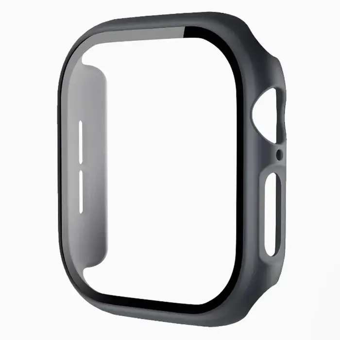 Verre + couvercle pour boîtier de montre Apple 46mm 42-44mm 40mm 45mm 41mm protecteur d'écran pare-c