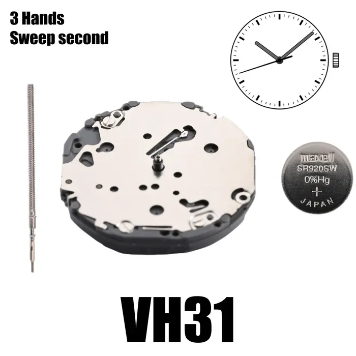 Mouvement VH31 Mouvement TMI vh31B