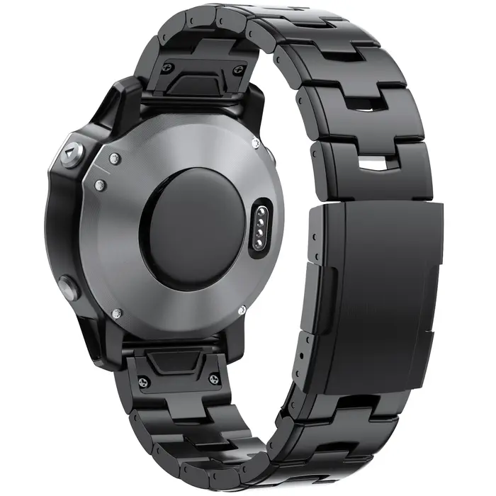 Bracelet de montre en métal titane à ajustement rapide, 22 26mm, pour Garmin Fenix 7X/7 Solar/6X/6 P