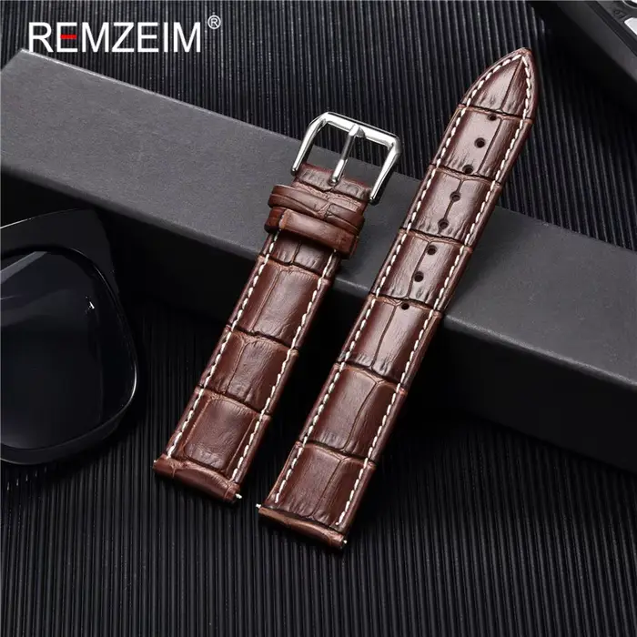 Bracelet de montre en cuir de veau