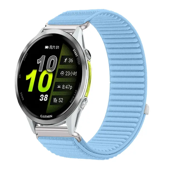Bracelet en Nylon pour Garmin Forerunner 970 570 47/42mm 965 265 165 55 Venu 4 45/41mm