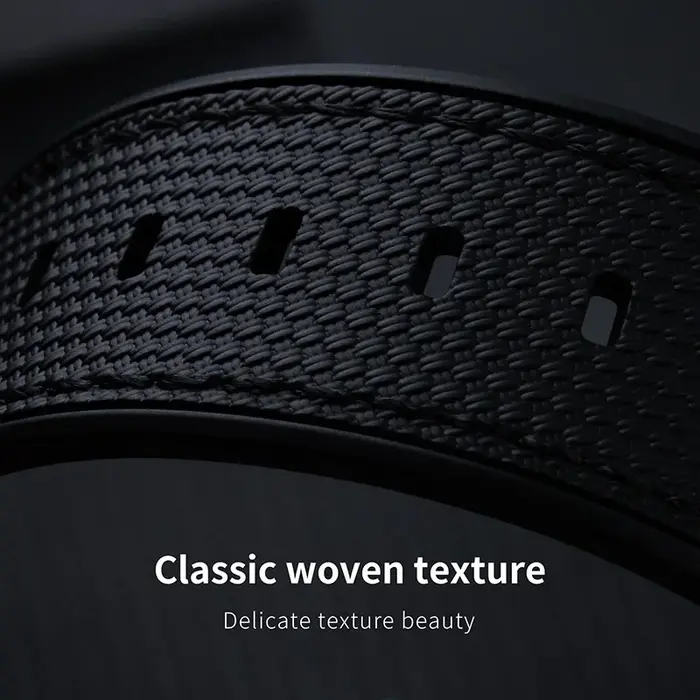 Bracelet de montre en caoutchouc souple