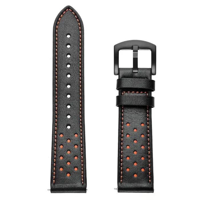 Bracelet en cuir de 22mm pour montre OnePlus 3 2 2R/OnePlus