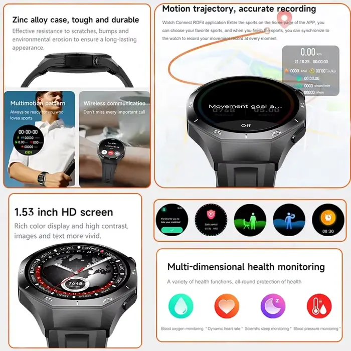 Montre connectée LAXASFIT 1