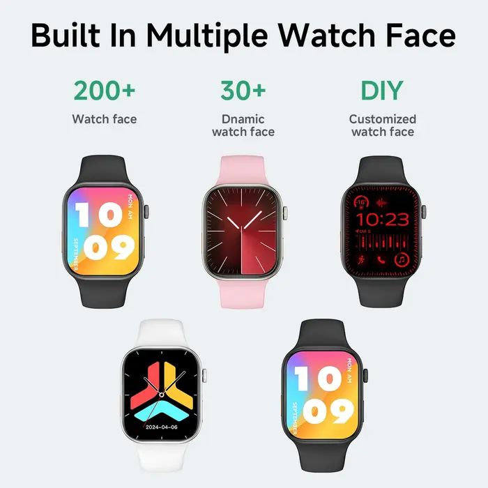 Nouvelle montre intelligente 1.83 "écran HD surveillance du sommeil et de la santé appel Bluetooth Modes multisports montres intelligentes de mode pour femmes hommes cadeau