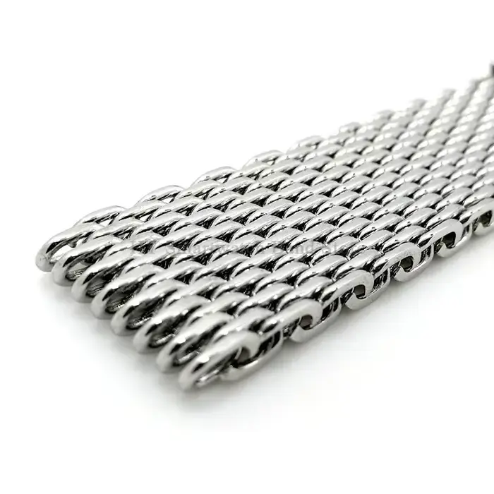 Bracelet de montre en maille requin 4.0mm d'épaisseur pour Omega