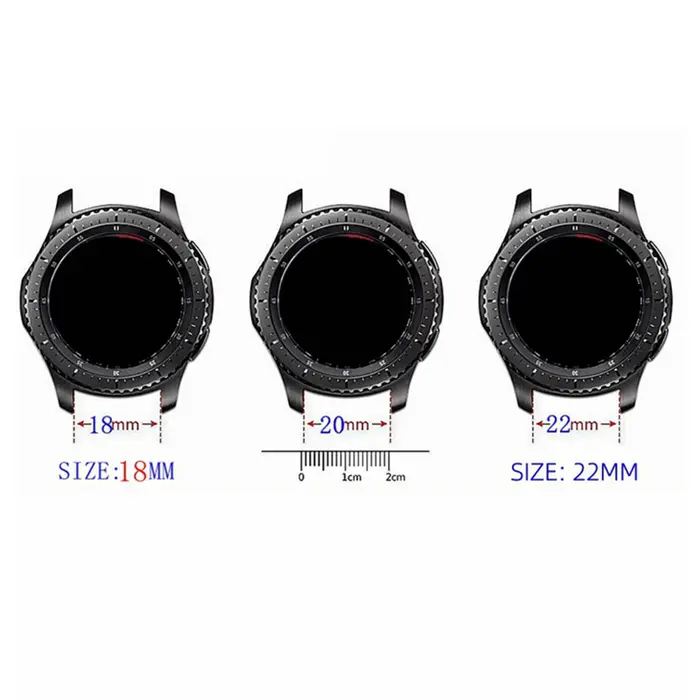 Sangles de parachute 18/20/22mm pour Samsung Galaxy Watch 7 6 5 4