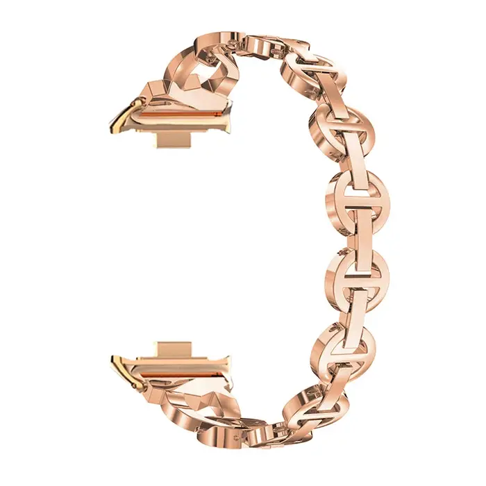 Bracelet en métal pour Xiaomi Mi Band 9 Pro, bracelet de montre diamanté pour Xiaomi Band 8 Pro, bra