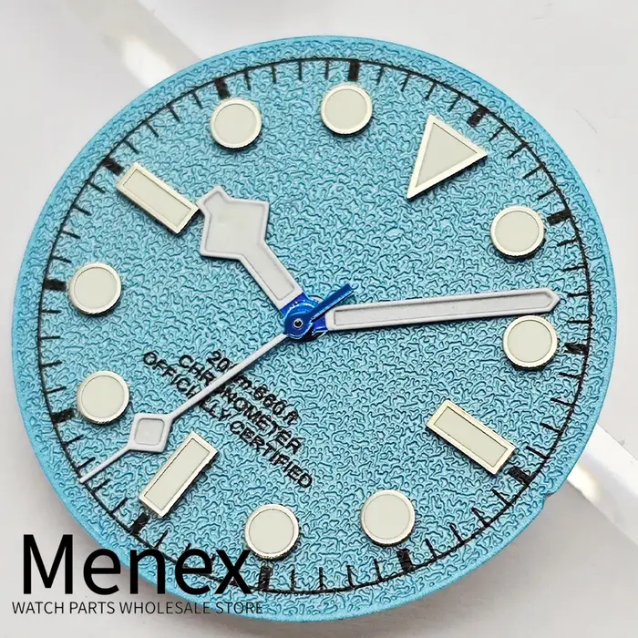 Kit Cadran et Aiguilles de Montre Texturés Menex 28