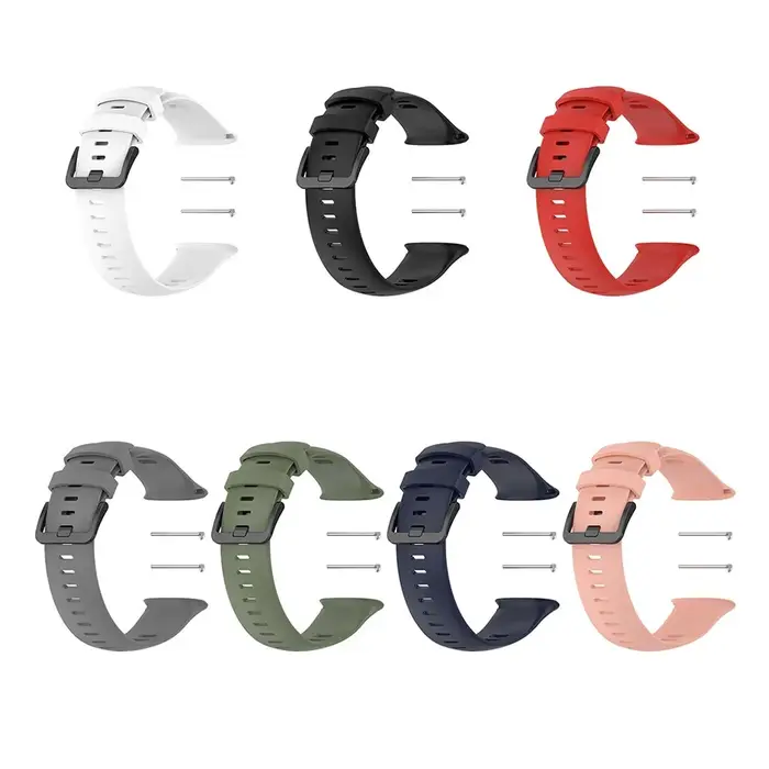 Bracelet en silicone pour montre connectée sportive Polar Vantage V2