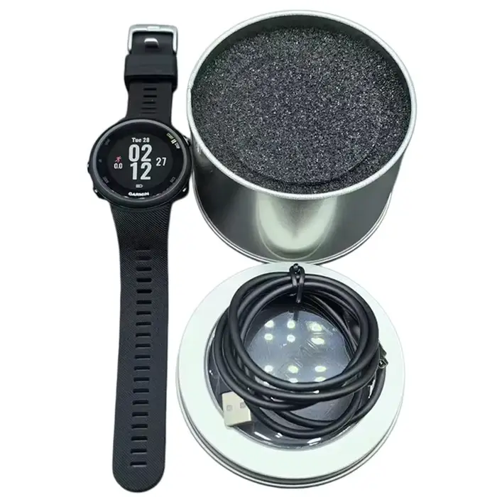Montre de sport GPS Garmin Forerunner 45, 95% neuve, moniteur de fréquence cardiaque, version multil