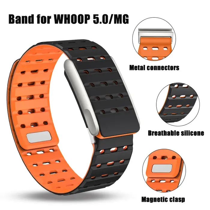 Nouveau WHOOP 5.0 MG bracelet en Silicone souple au toucher