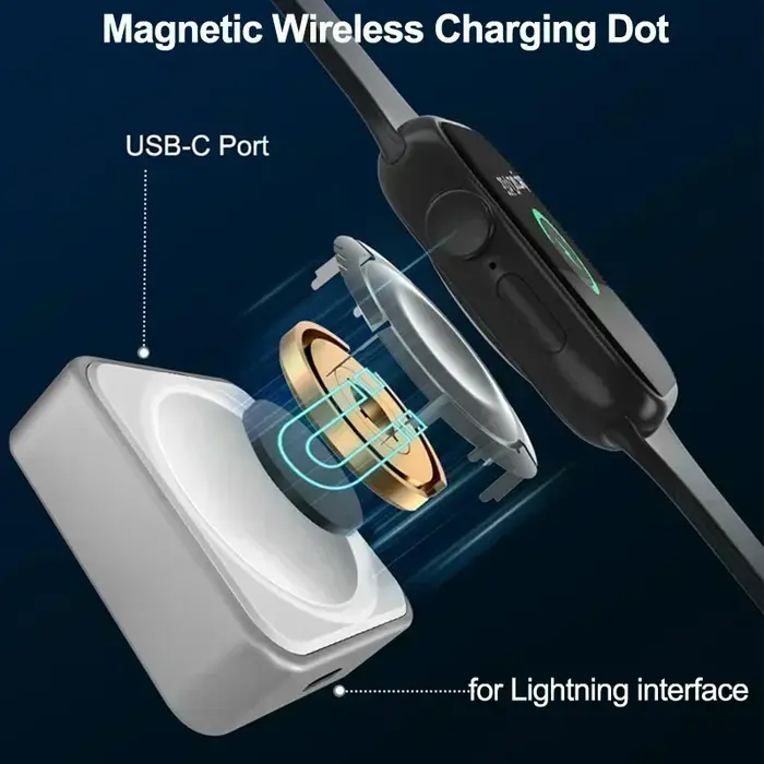 Chargeur rapide magnétique sans fil pour Apple Watch série 9
