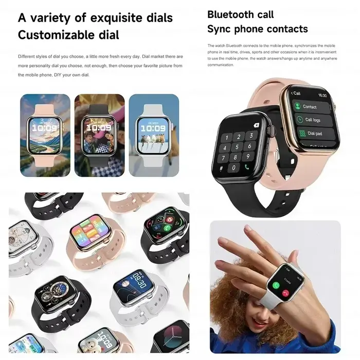 Montre connectée GPS 2026 Série 10 avec mémoire